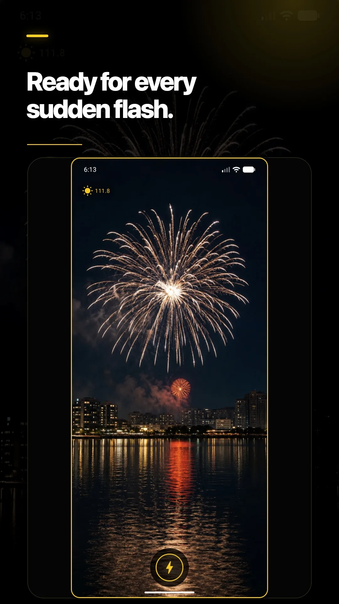 Catch Lightnings fireworks capture screen