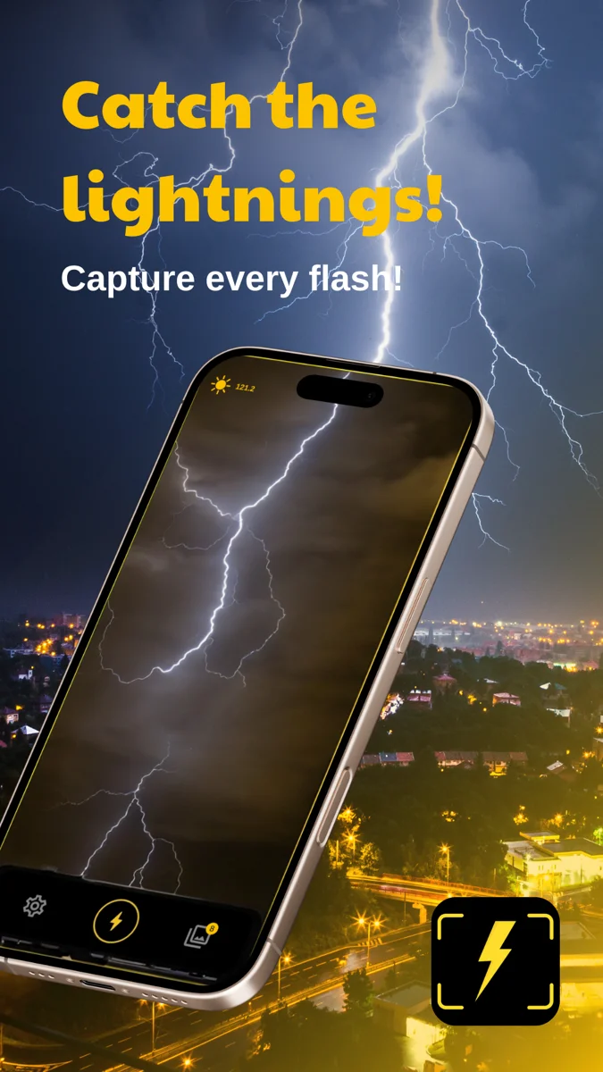 Catch Lightnings auto-capture during a light show