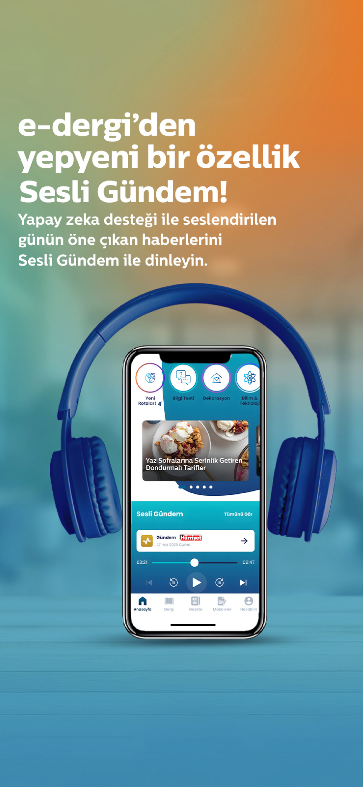 E Dergi publication catalog
