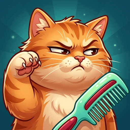 Cat Comb Game icon