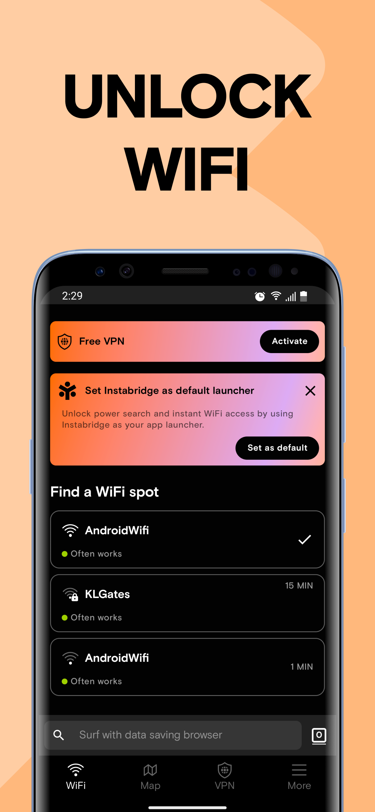 Instabridge app startup performance work