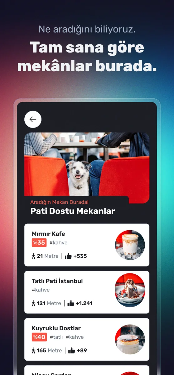 Yerim discount-focused restaurant browsing